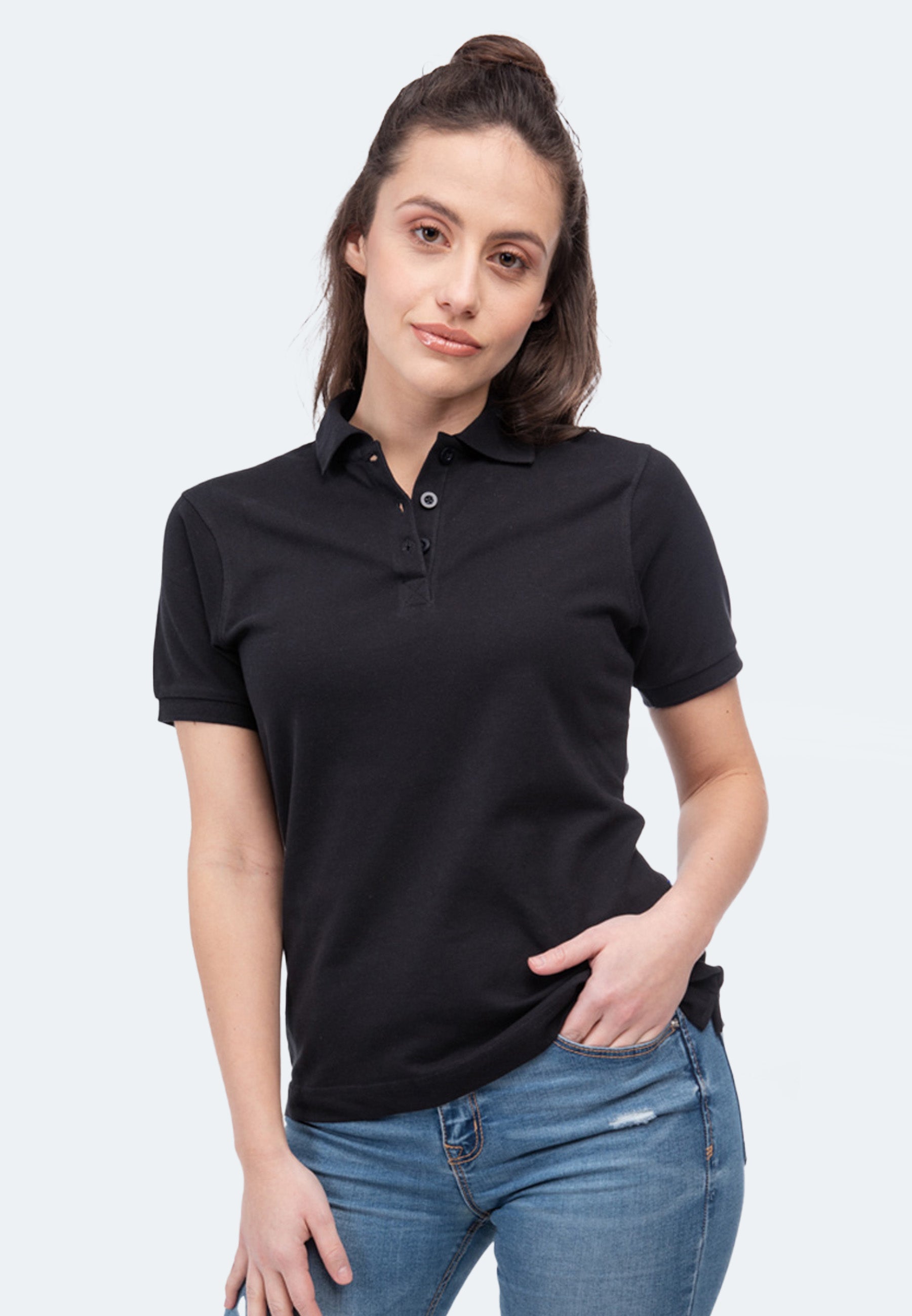 Switcher polo Lady whale color/40 Noir