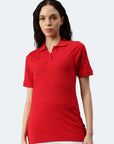 Switcher polo Lady whale color/rouge