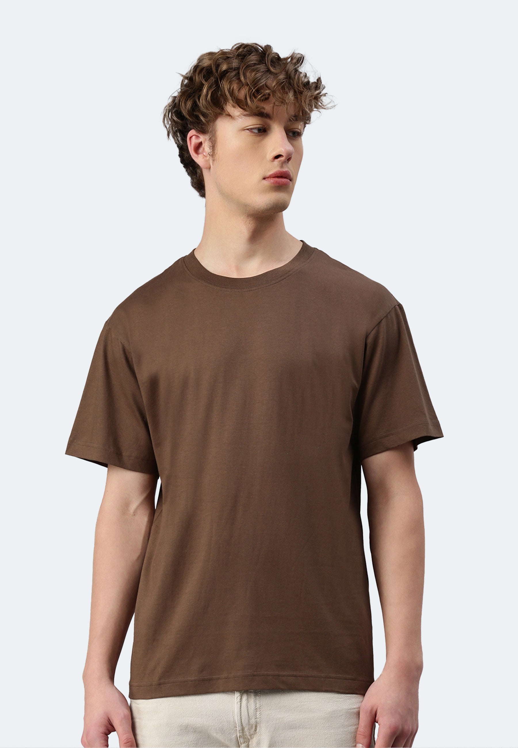 Switcher men's shirt Bob color/cacao