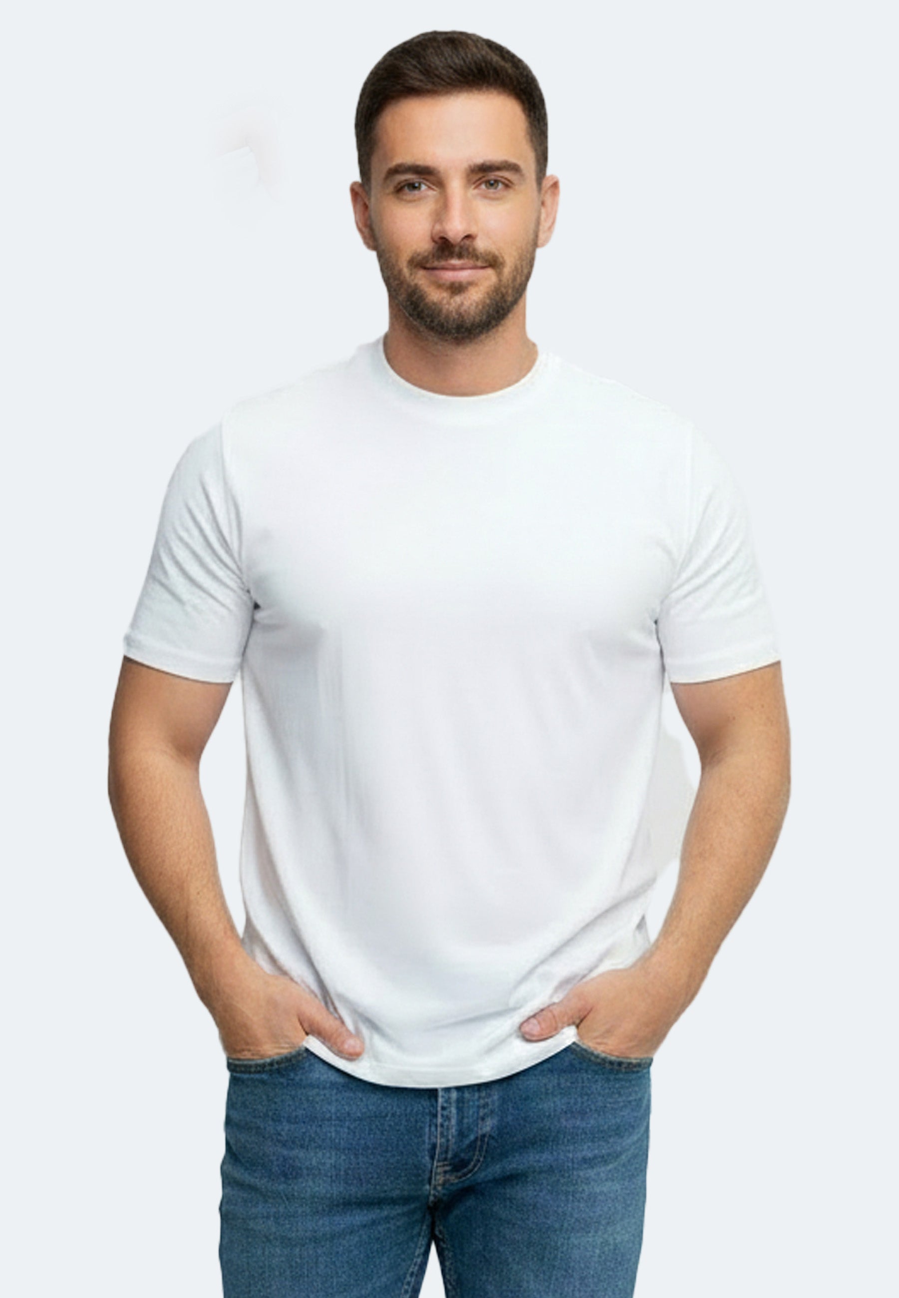 Switcher unisex shirt bob II color/1 blanc