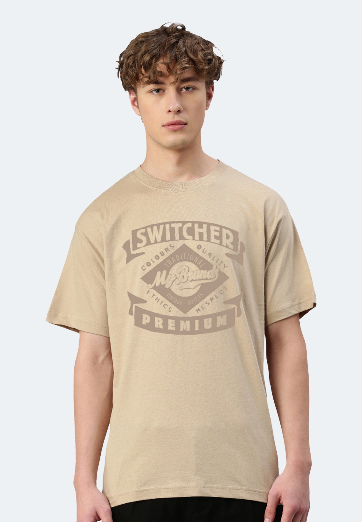 Switcher shirt Gilles color/655 amande