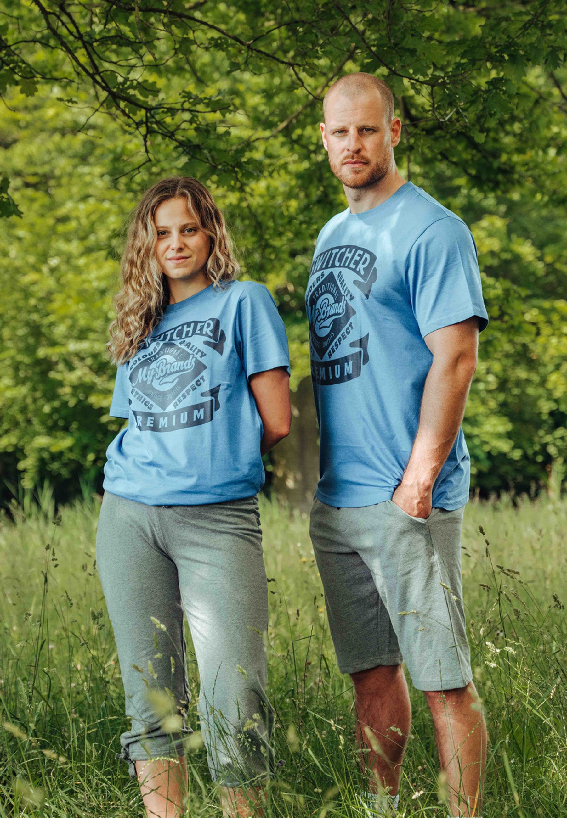 Switcher shirt Gilles color/286 windows blue