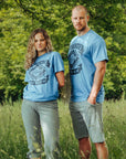 Switcher shirt Gilles color/286 windows blue