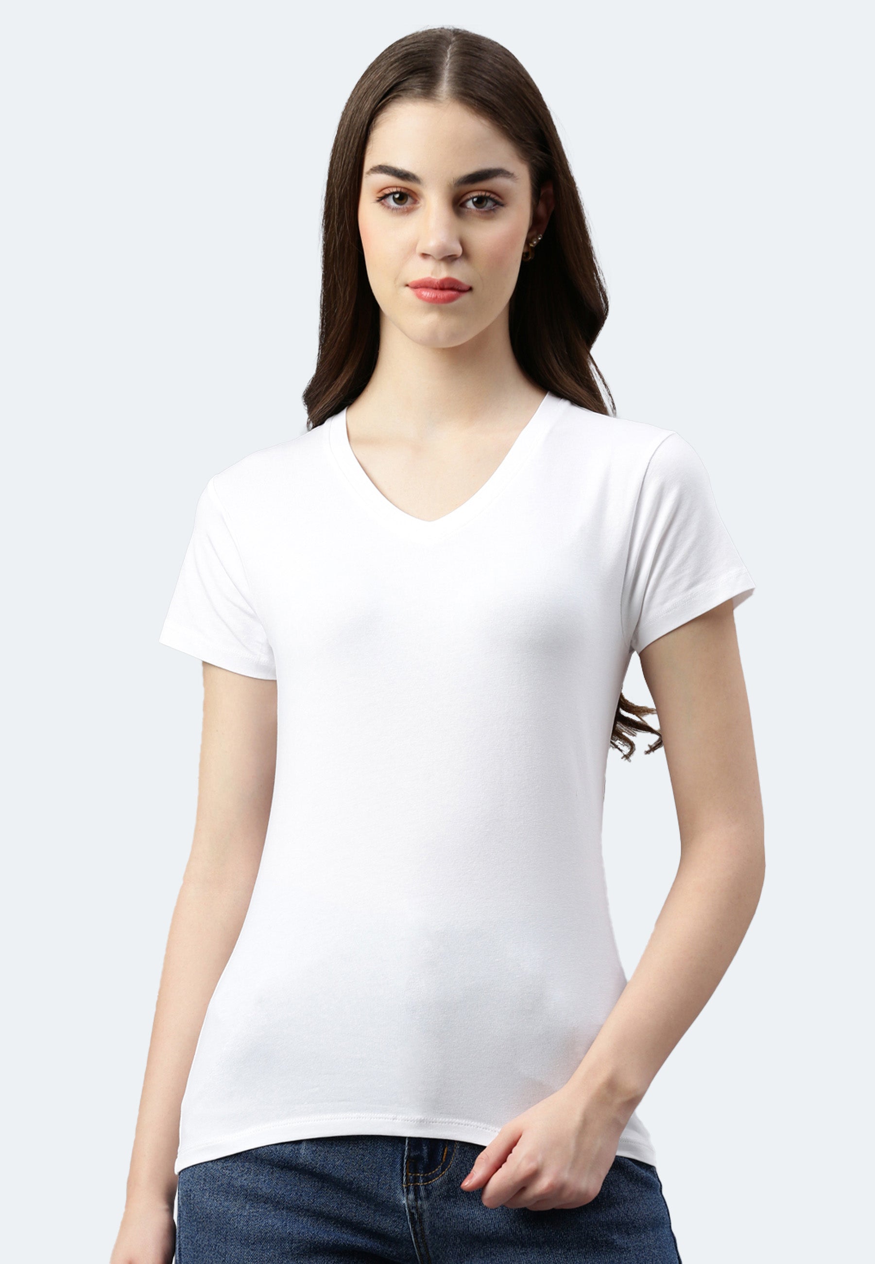 Switcher shirt giorgia color/1 Blanc