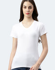 2-pack stretch T-shirt V-neck Giorgia
