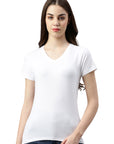 2-pack stretch T-shirt V-neck Giorgia