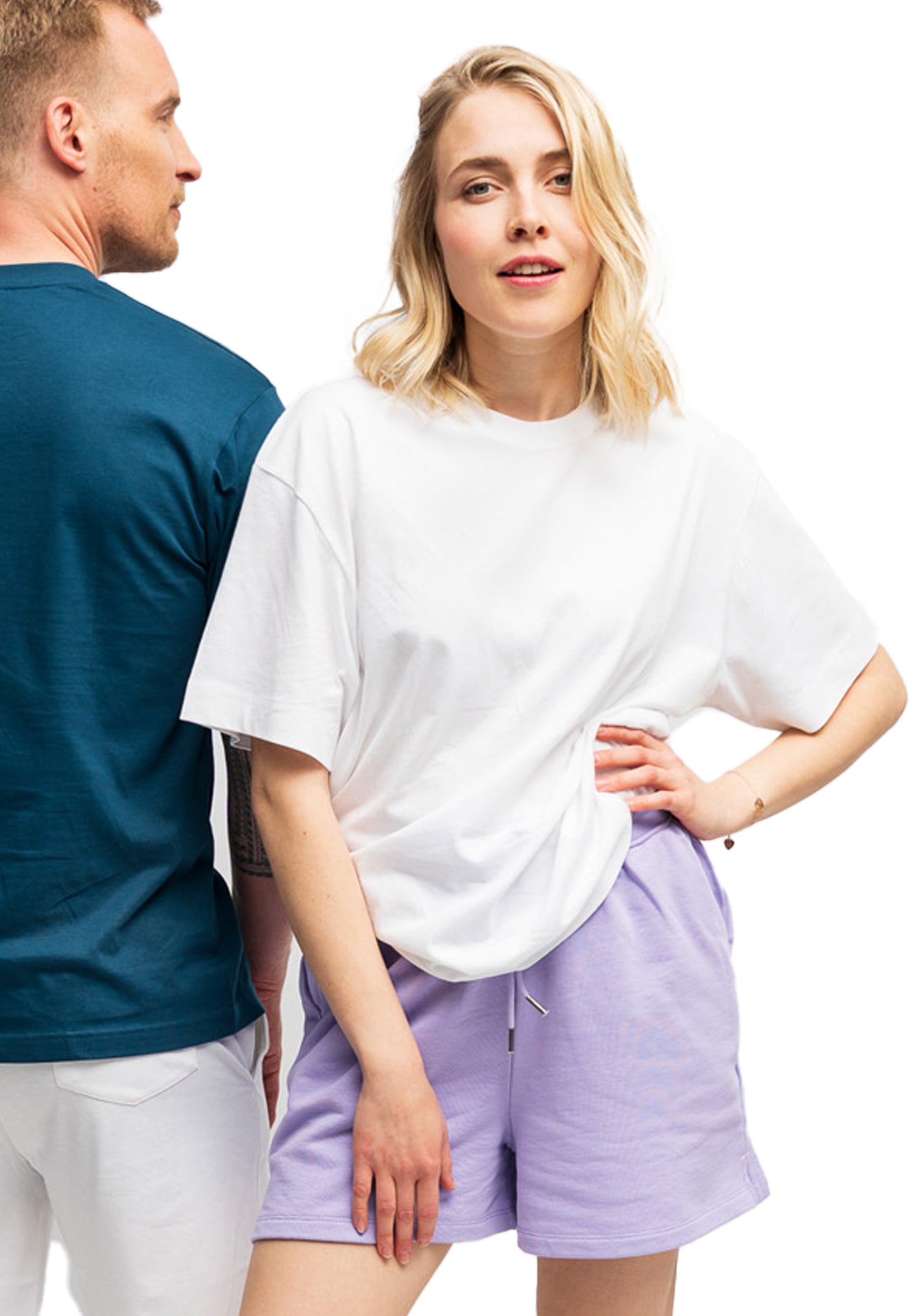 Oversized organic ladies T-shirt Beth