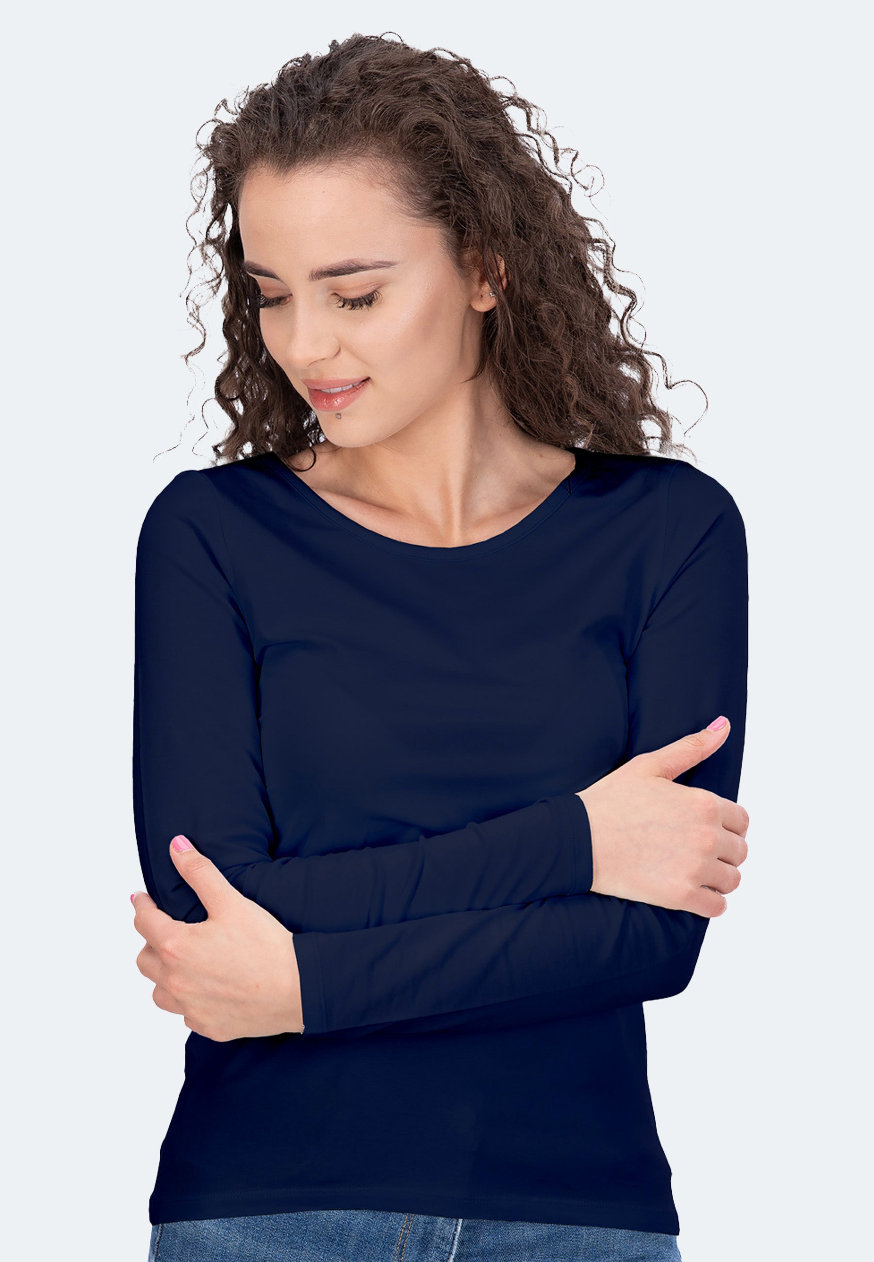 Switcher shirt Lady liliane color/marine
