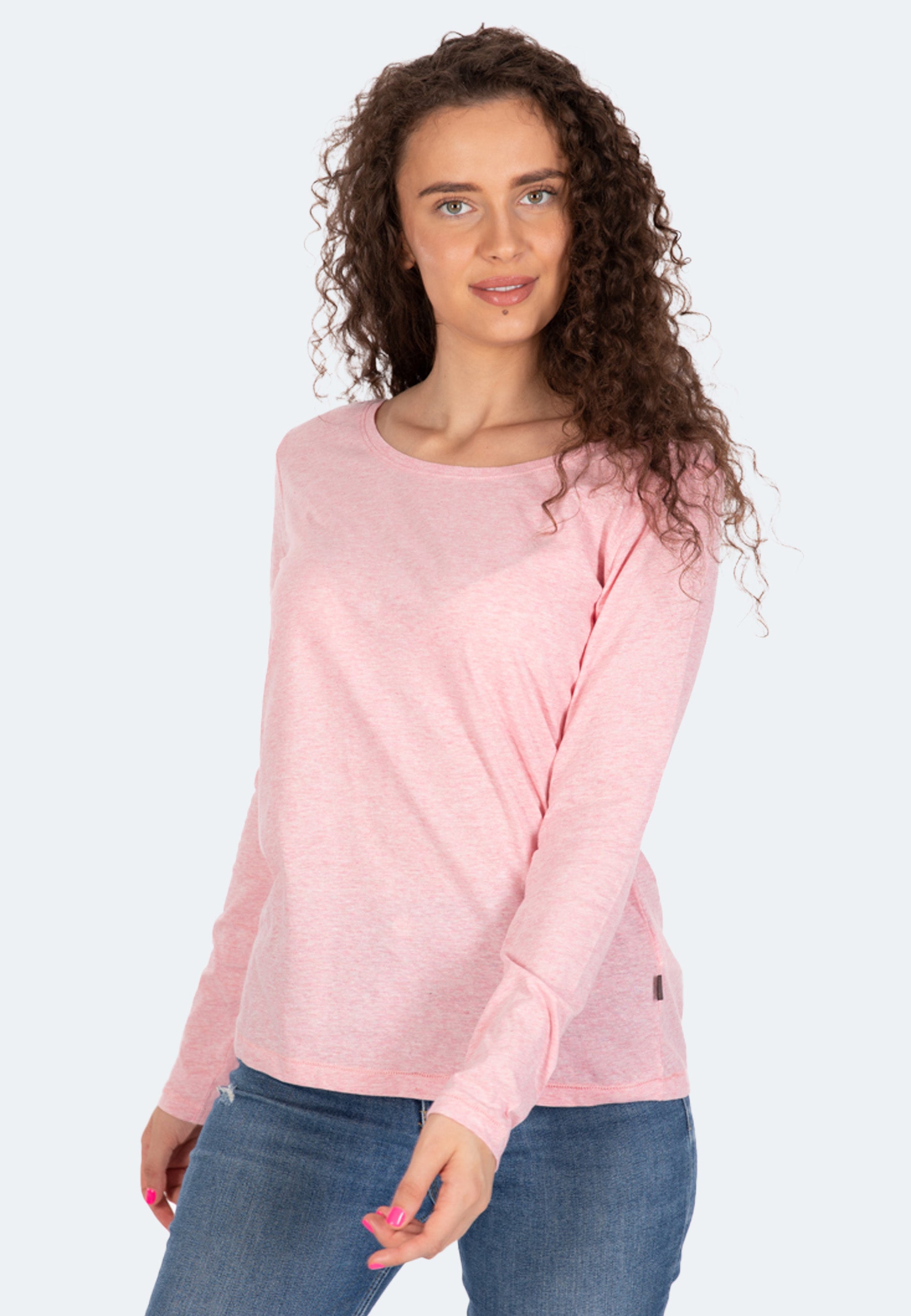 Organic long-sleeved T-shirt Bettina