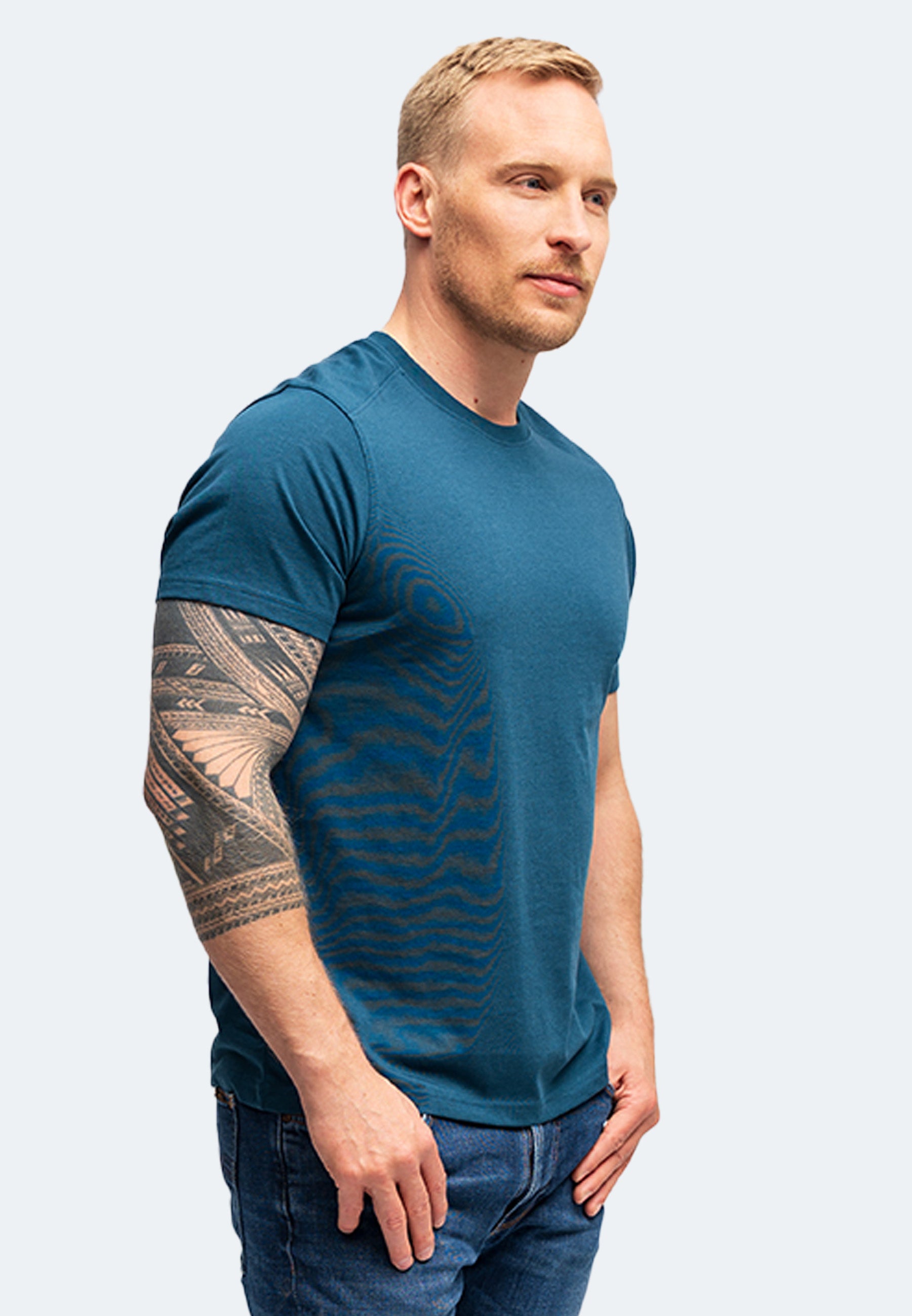 Switcher shirt men's riley color/245 petrol