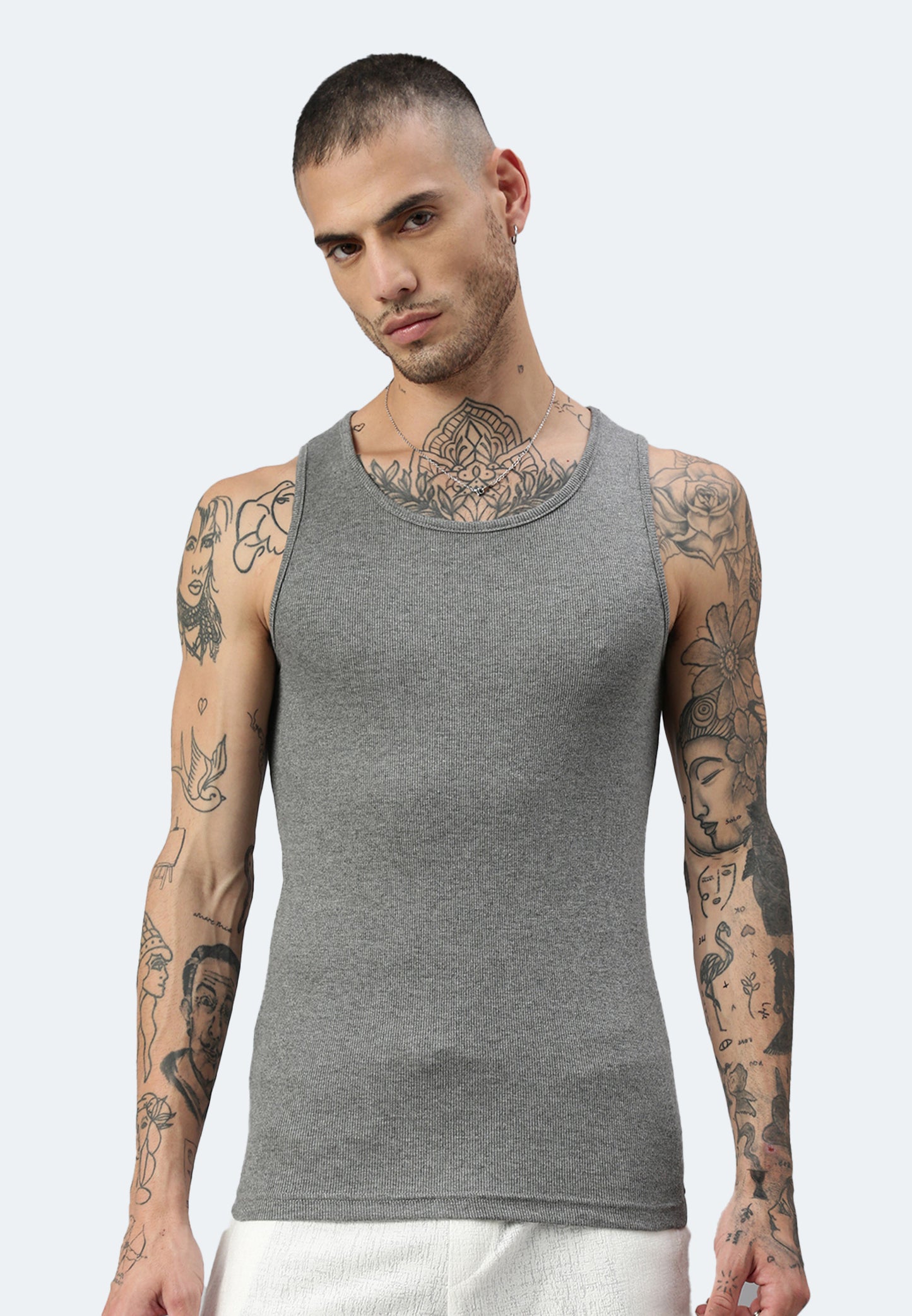 Switcher tank top silvester color/672 ebony chine