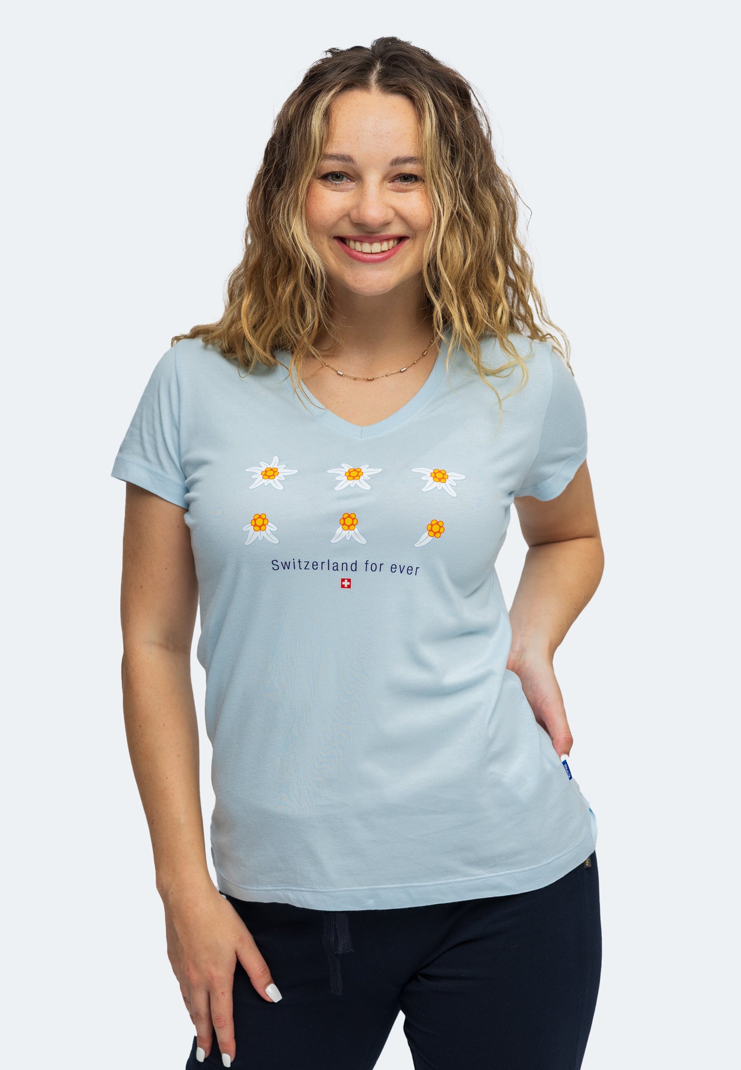 Switcher shirt lady For Ever color/204 blue angel