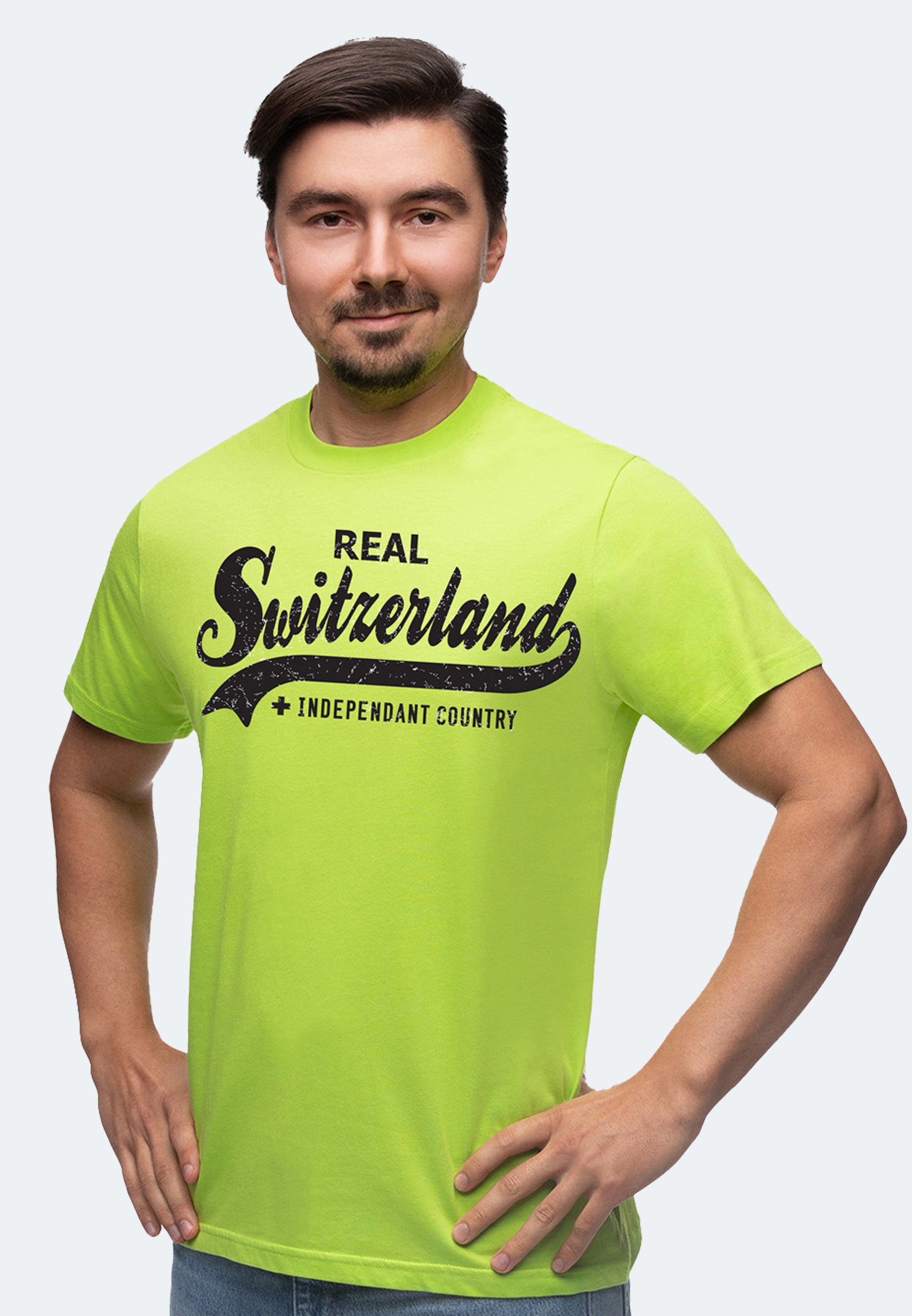 Switcher shirt Real Switzerland color/364 lime