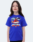 Switcher shirt kid's rescue color/259 ocean