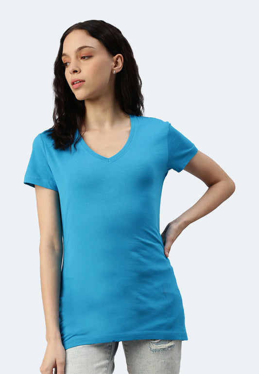 Switcher shirt Lady whale color/288 blue bay