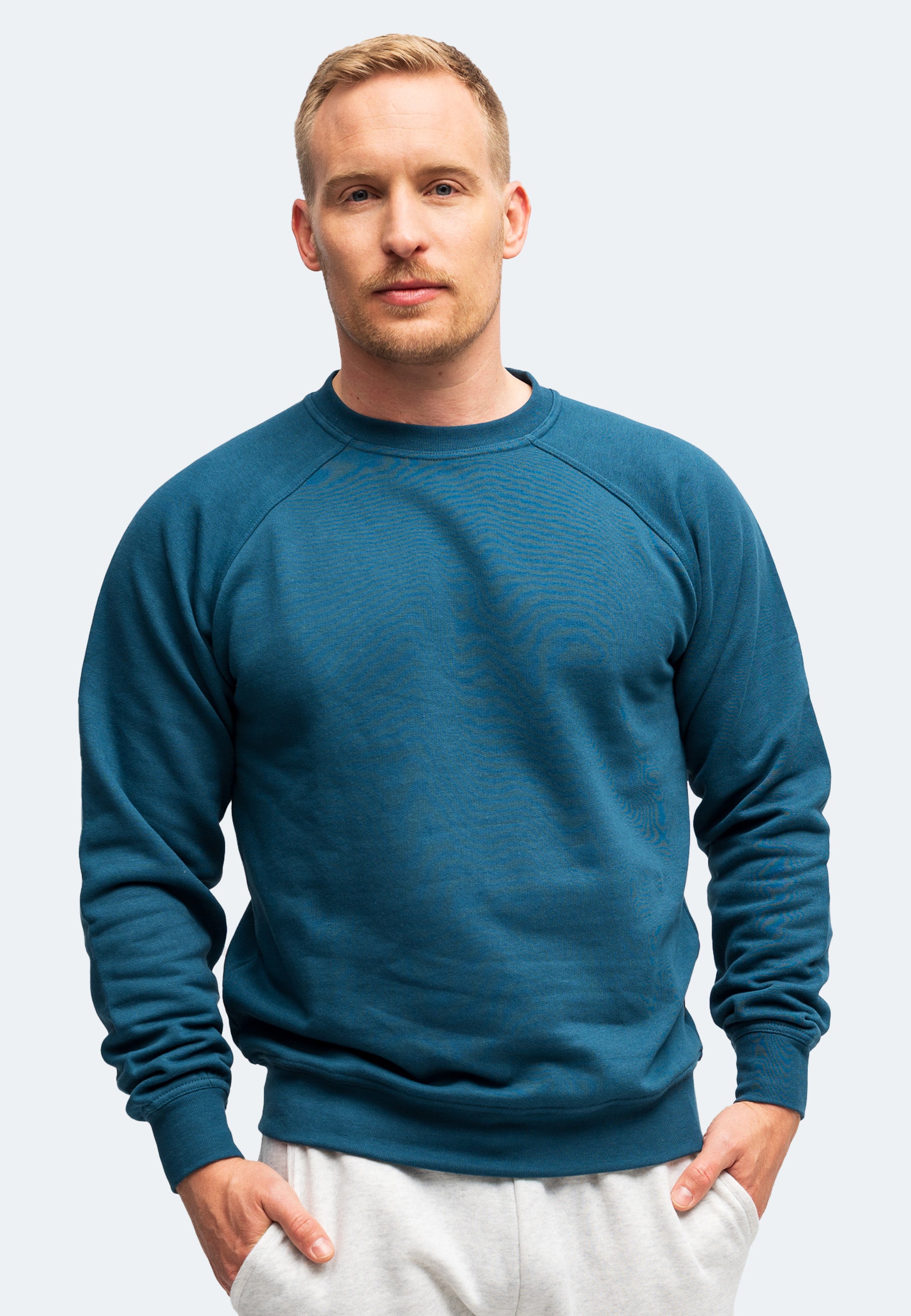 Switcher sweatshirt london color/245 petrol