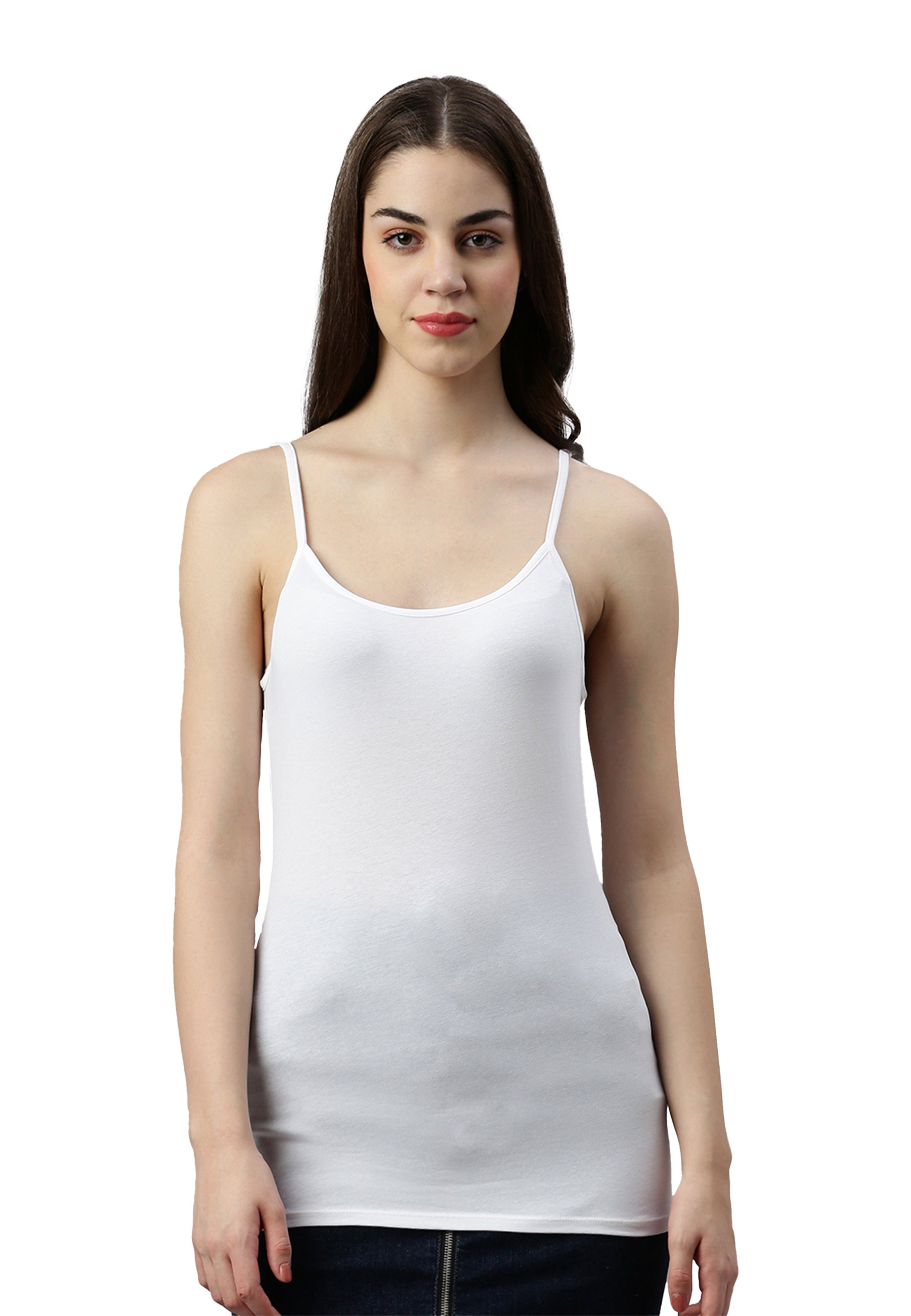 Stretch spaghetti top Muriel