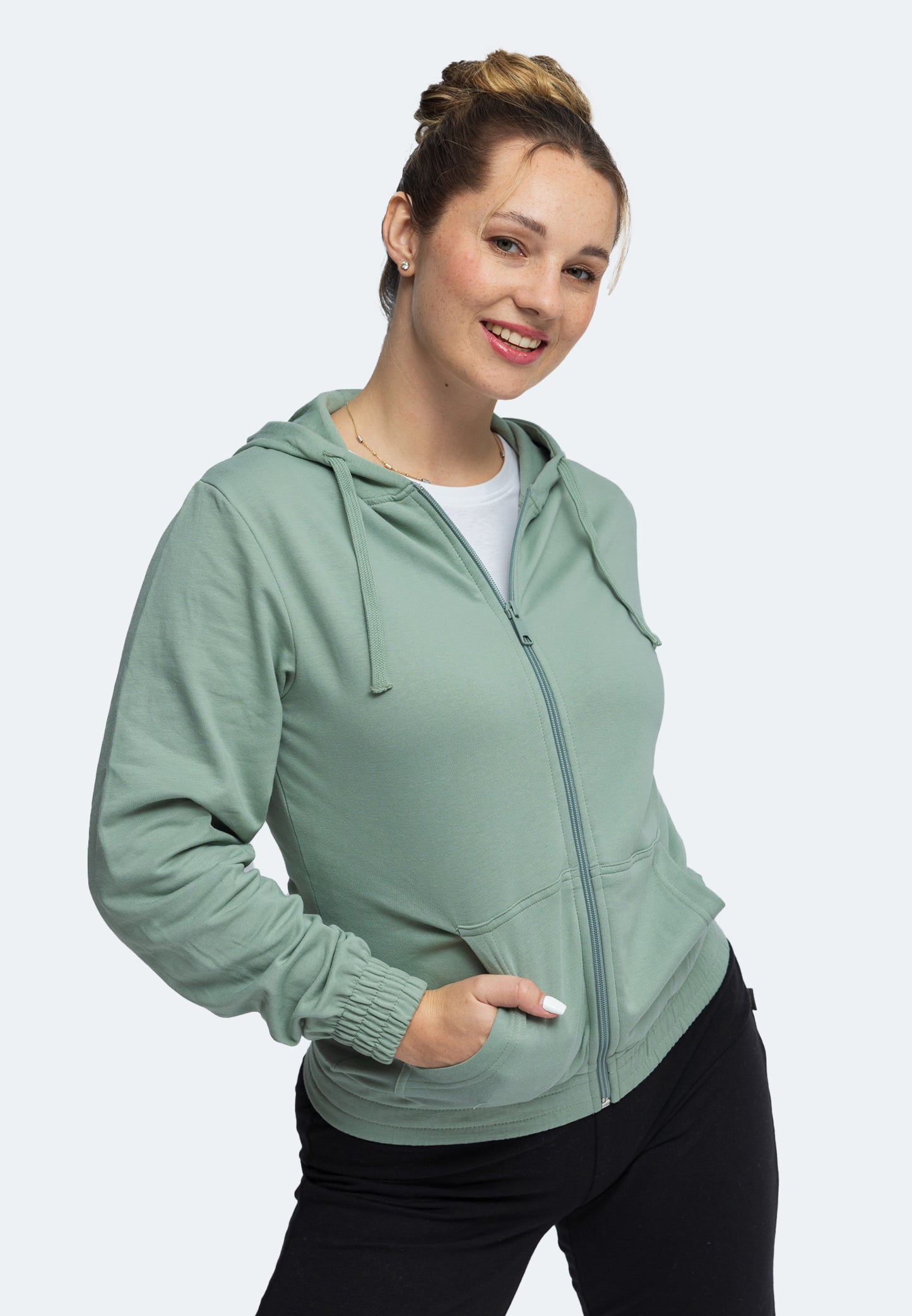 Switcher hoodie Lady arizona color/348 vert sauge