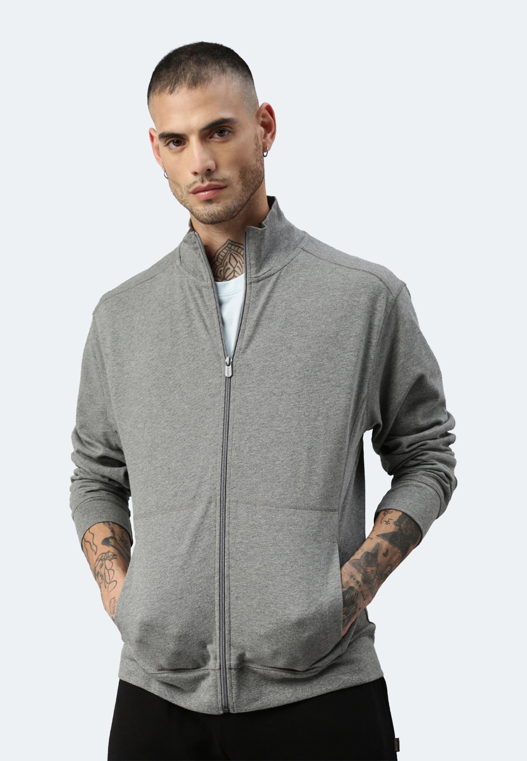 Switcher zip-jacket men's dallas color/ebony chine