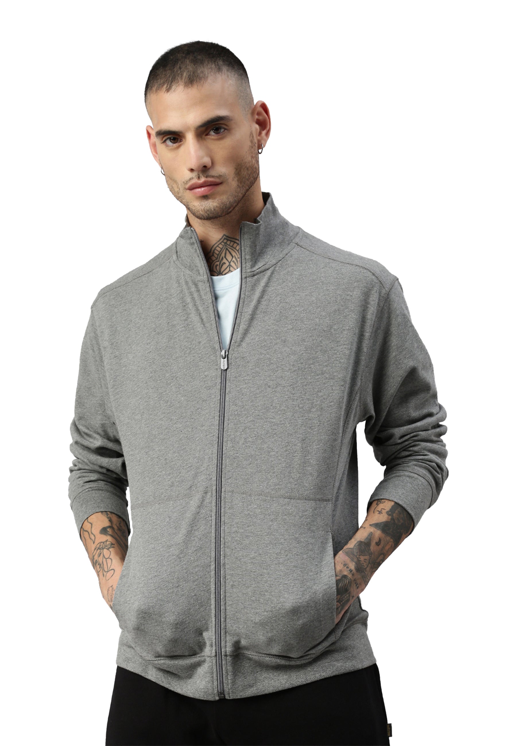 Switcher zip-jacket men's dallas color/ebony chine