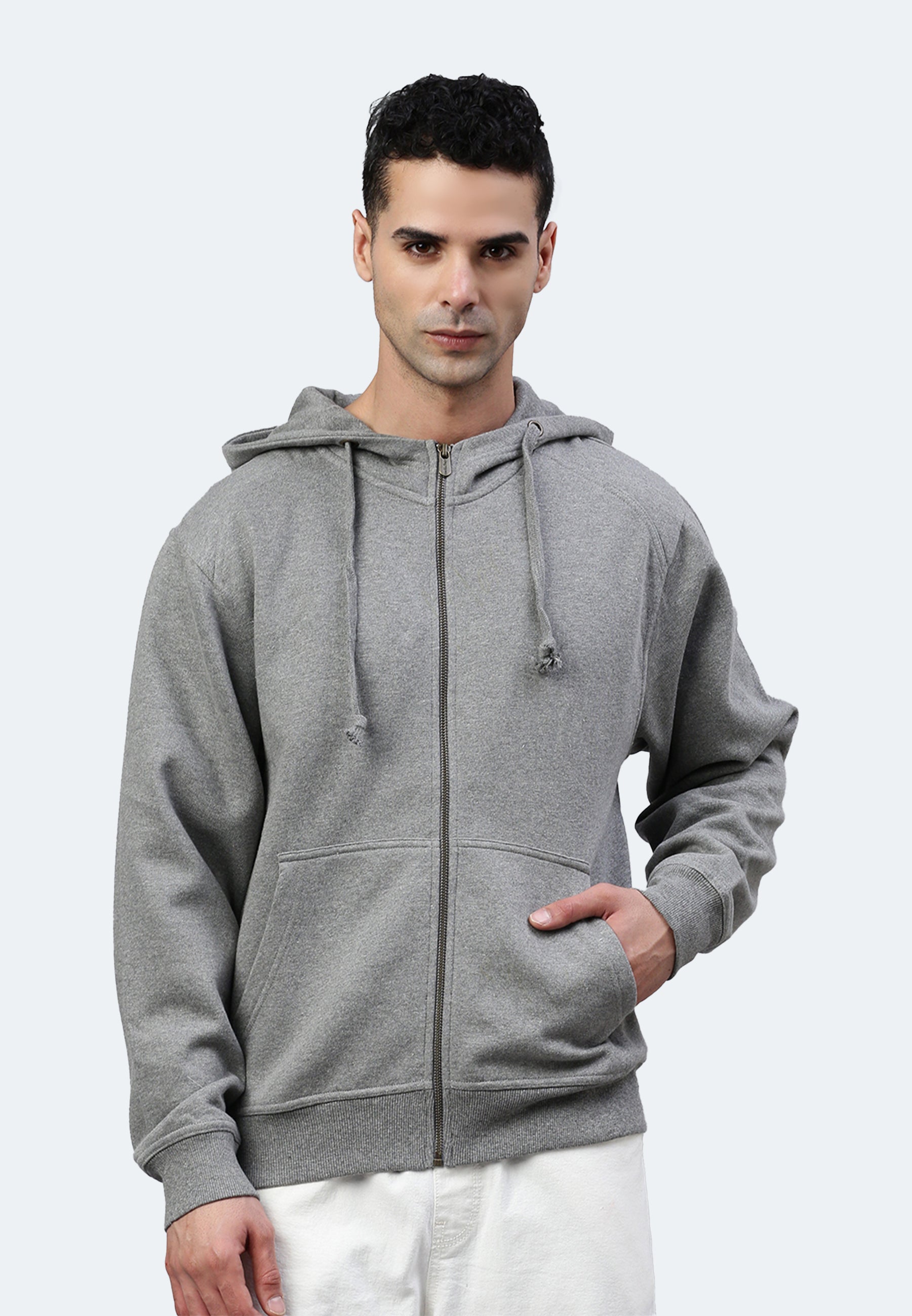 Switcher zip-hoodie men's miami color/672 ebony chine
