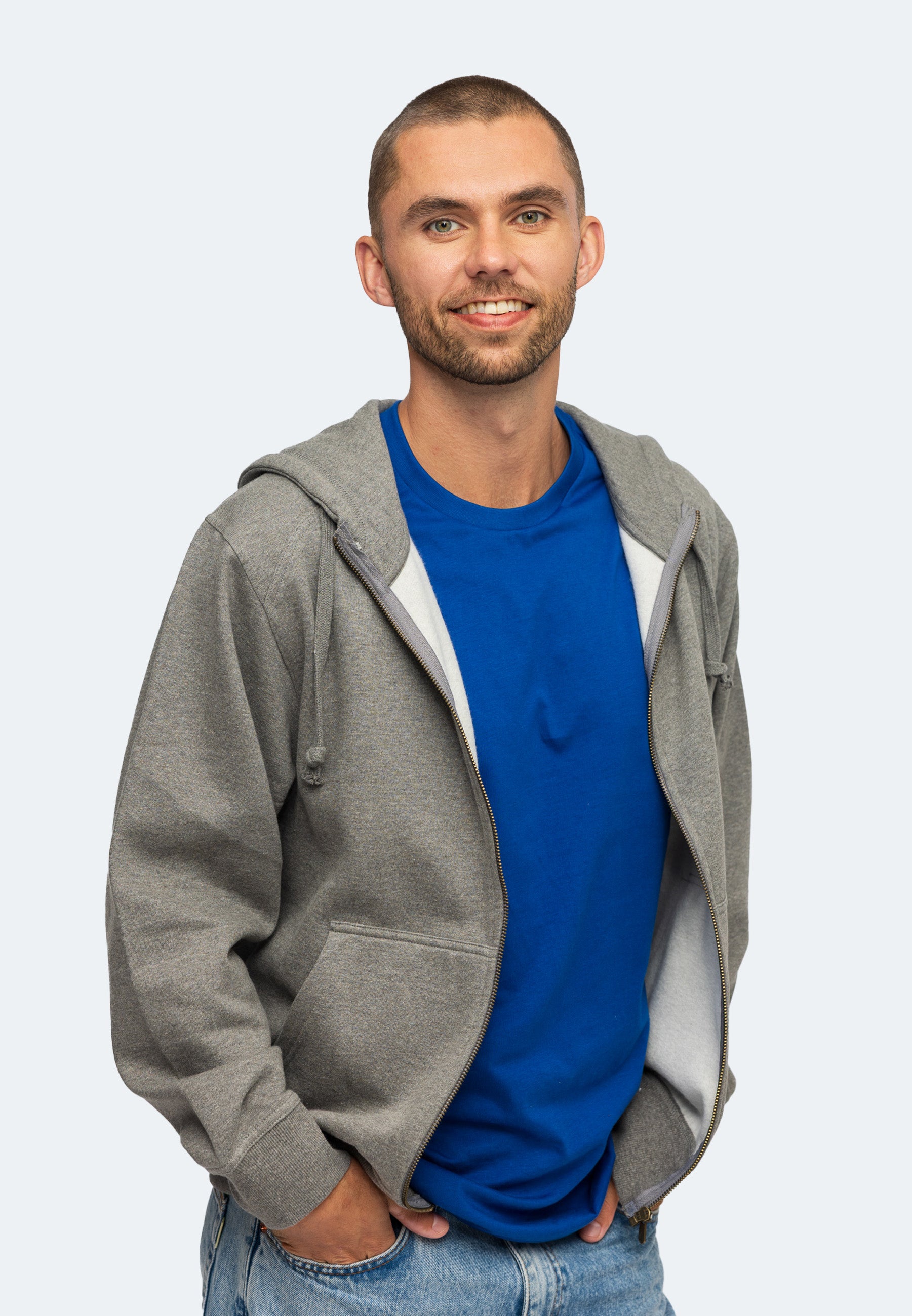 Switcher zip-hoodie men's miami color/672 ebony chine