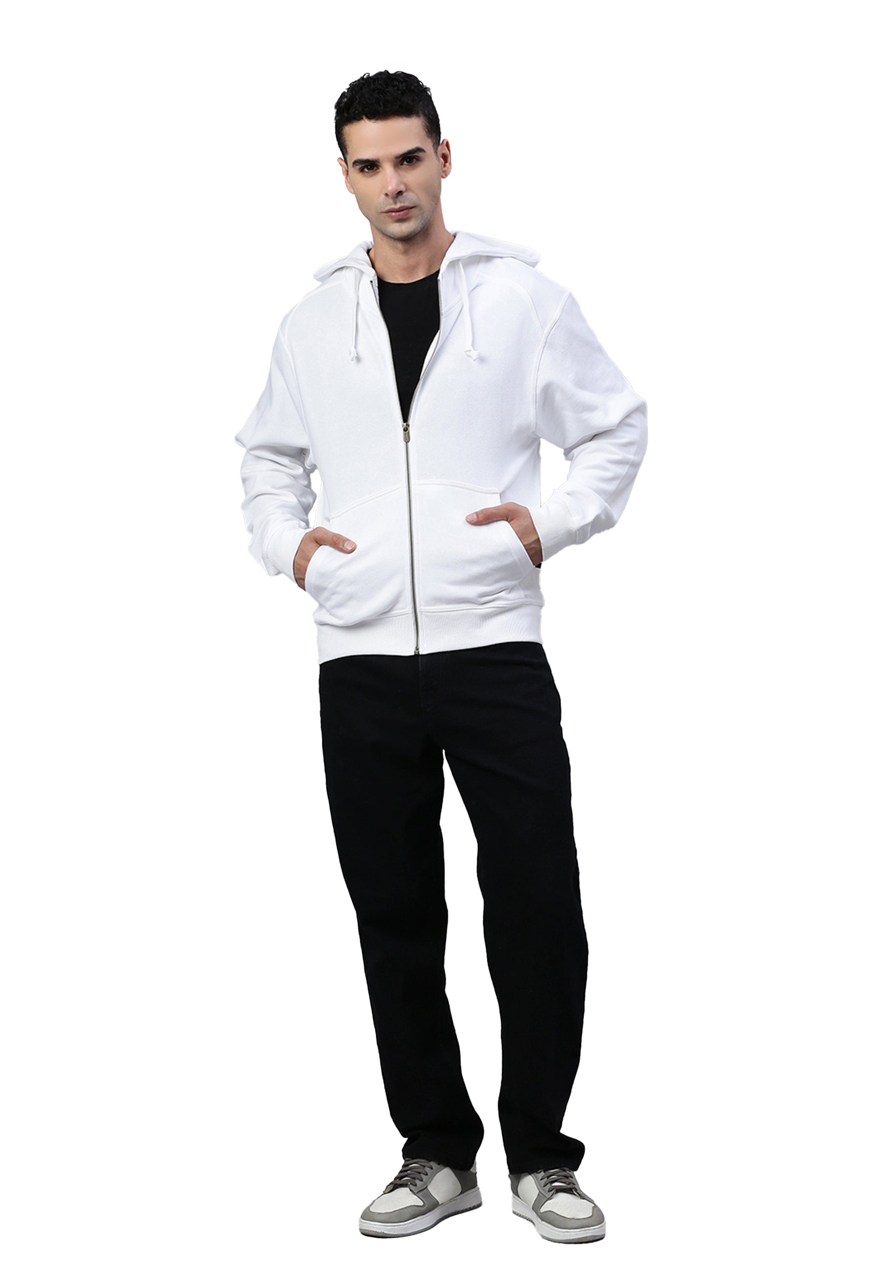 Switcher zip-hoodie men's miami color/blanc