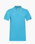 Contrast polo with elastane Ben 4002