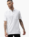 Airtex piqué pocket polo shirt Whale 4214