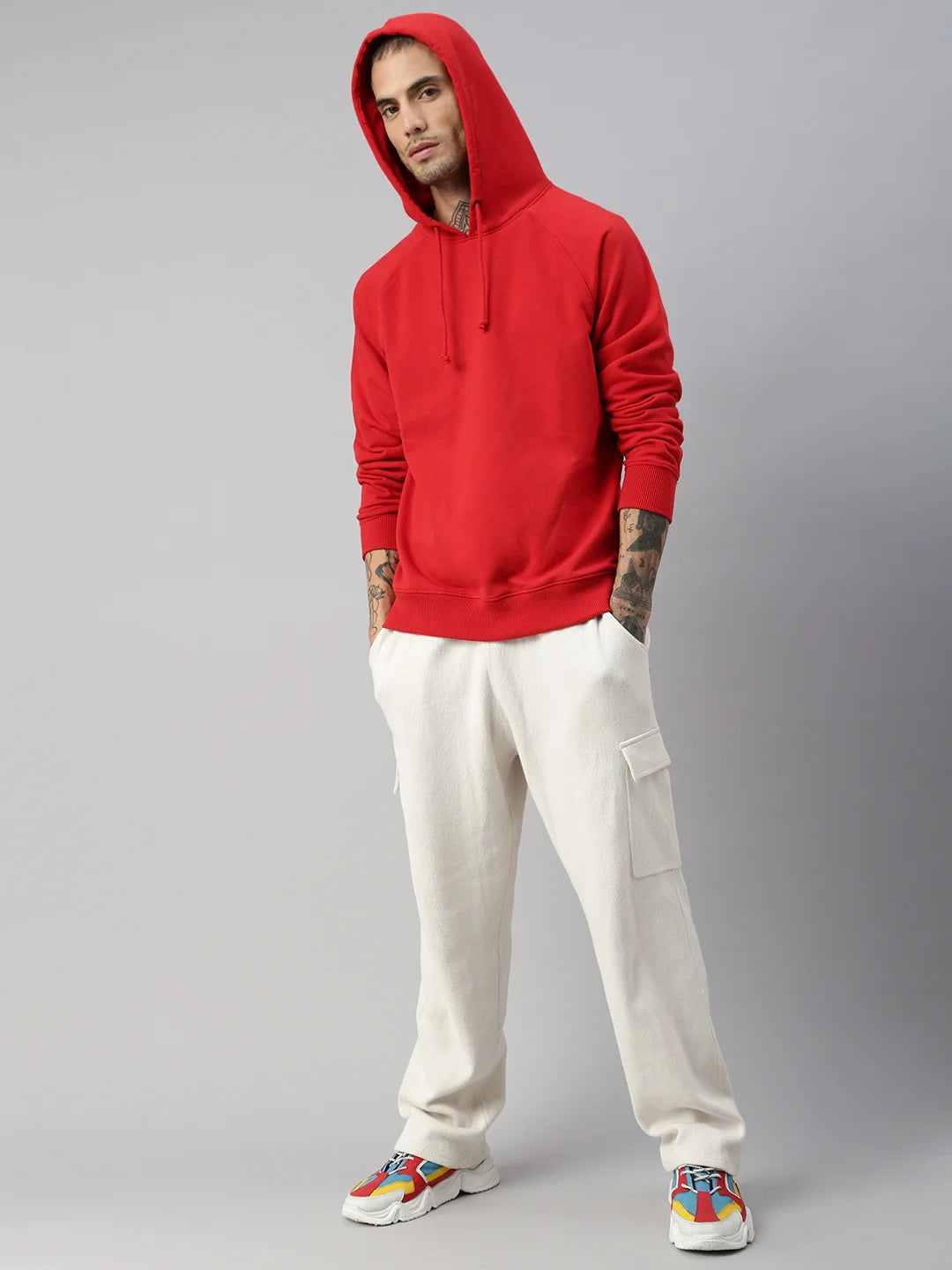 men's-boston-recycled-cotton-cotton-polyester-hoodie-cherry-lookshot
