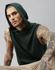 Men's-Togard-Refibra-Blend-Hooded Vest-Foret-Zoomin