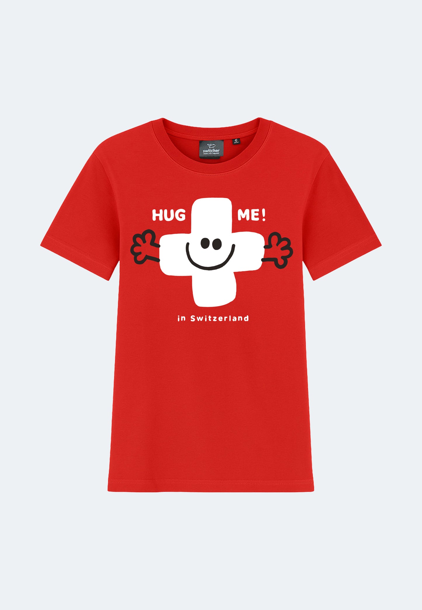 Switcher shirt Hug Me color/10 rouge