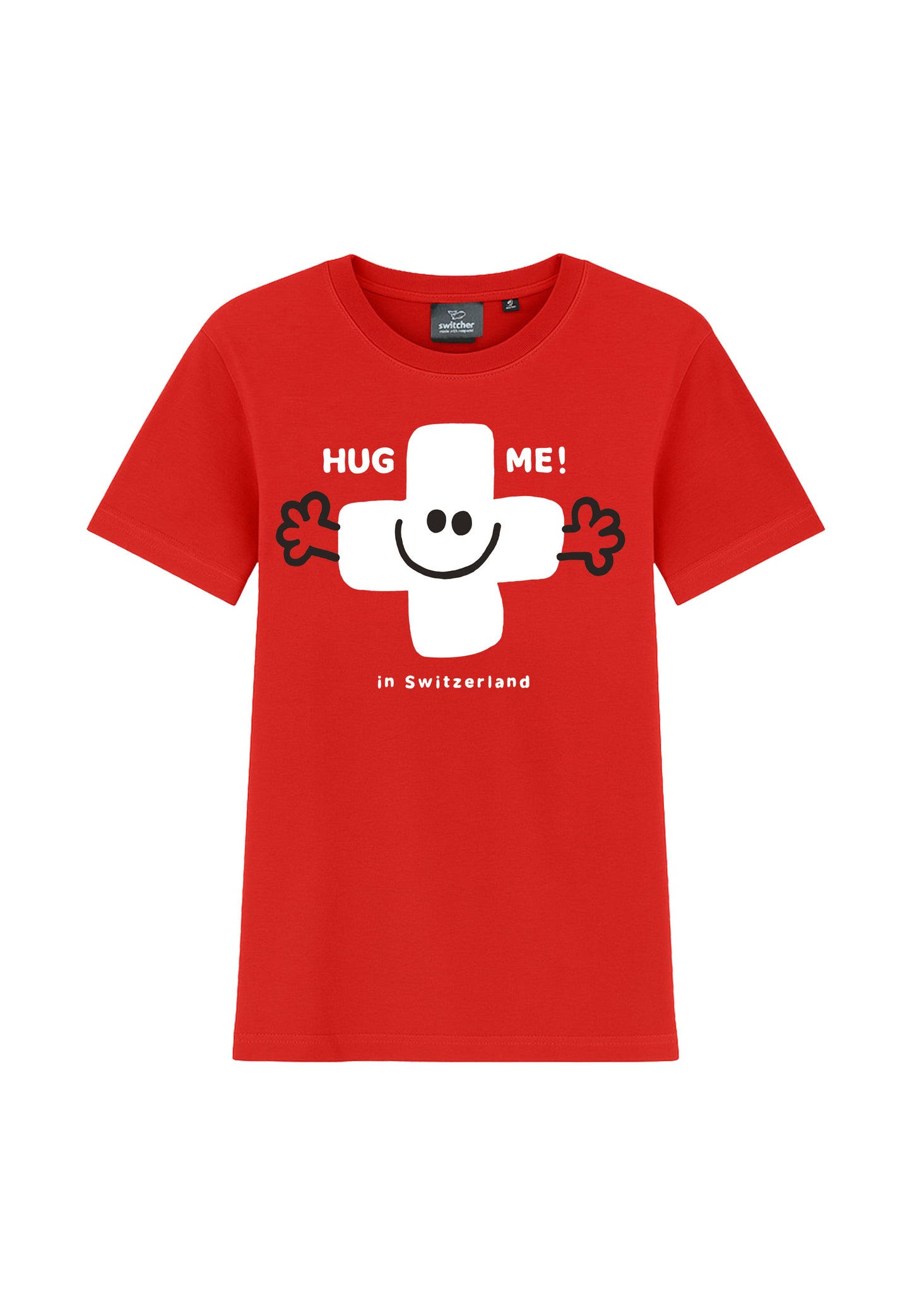 Switcher shirt Hug Me color/10 rouge