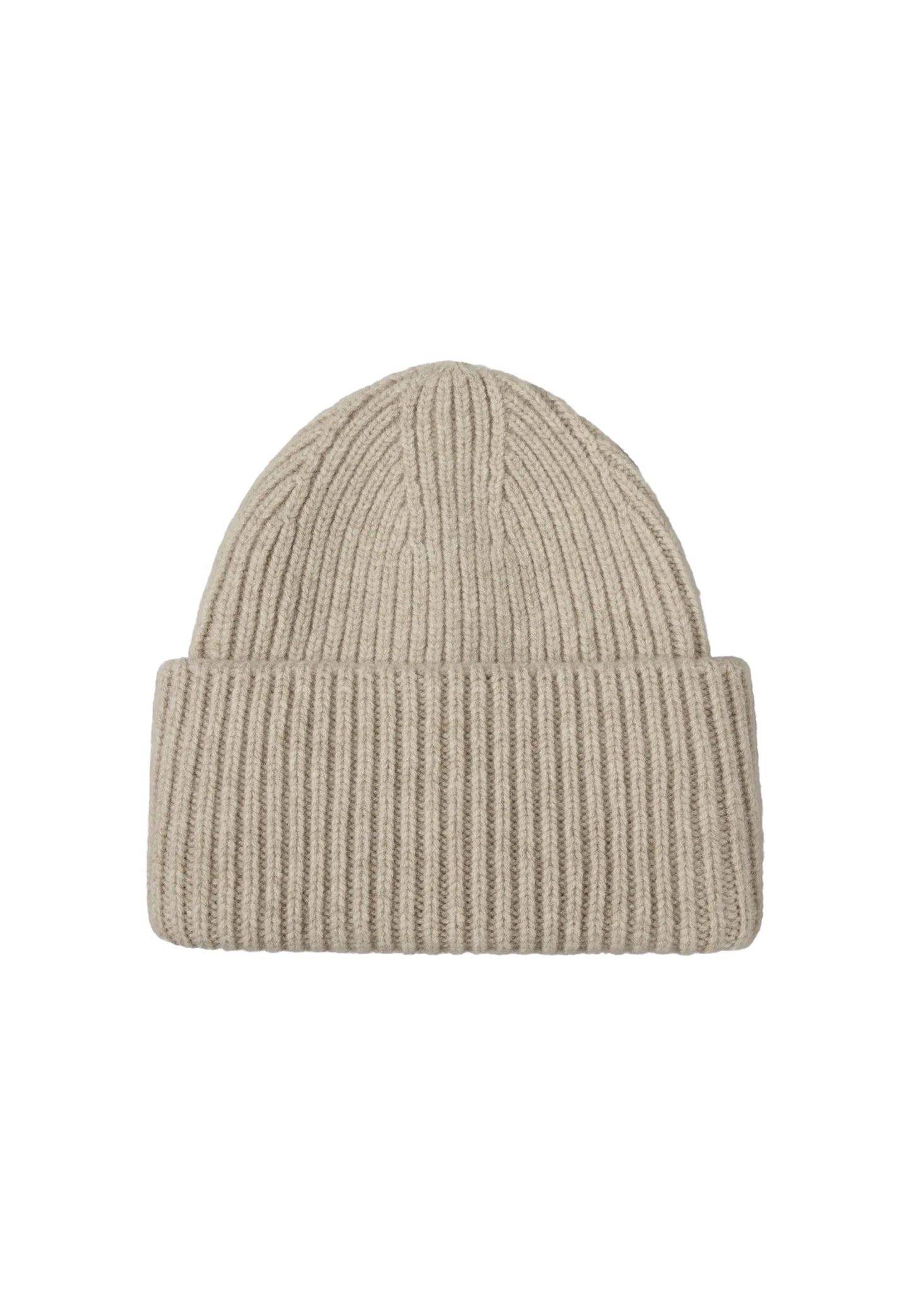 Merino wool beanie with high turn-up - Malo
