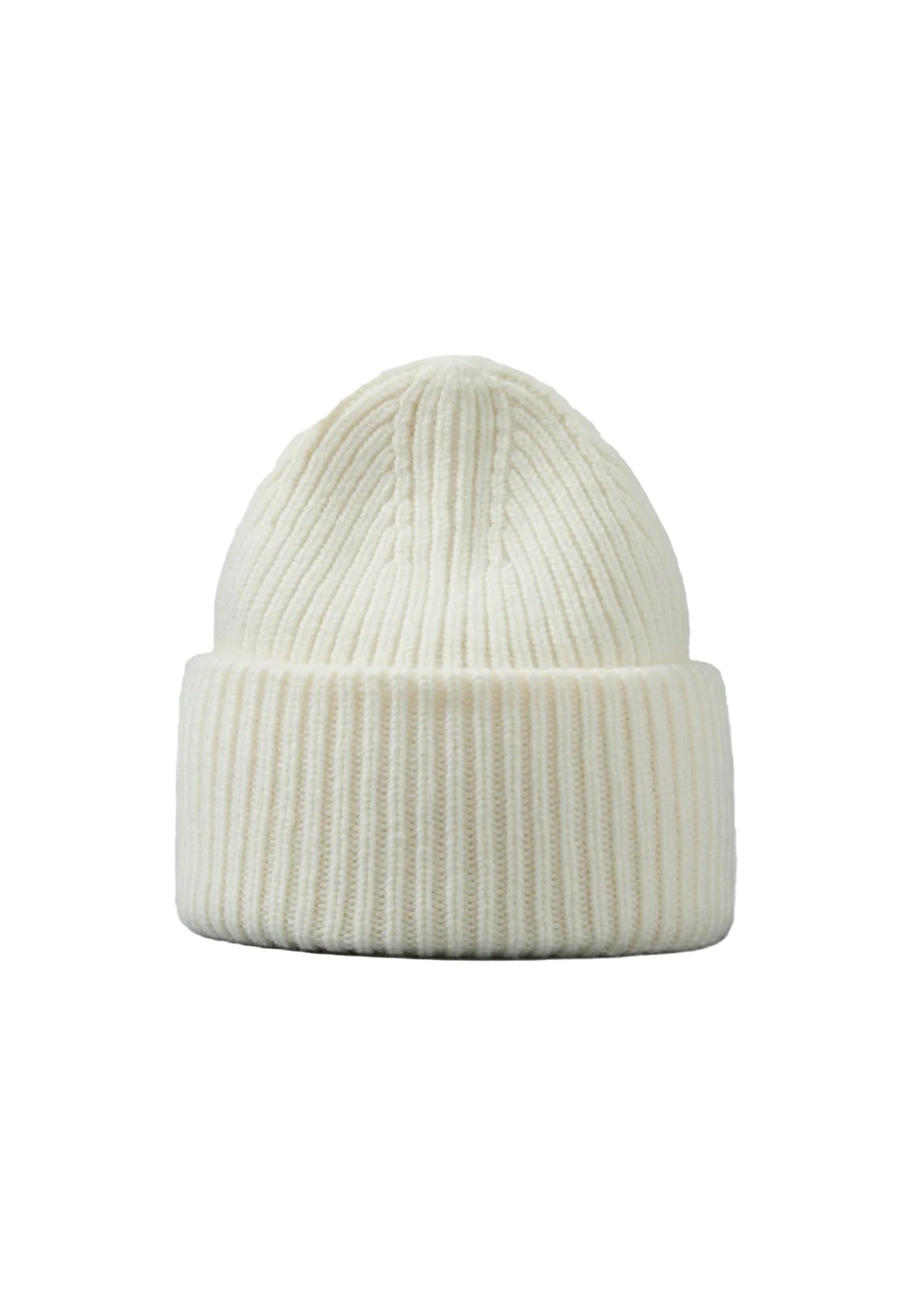 Merino wool beanie with high turn-up - Malo