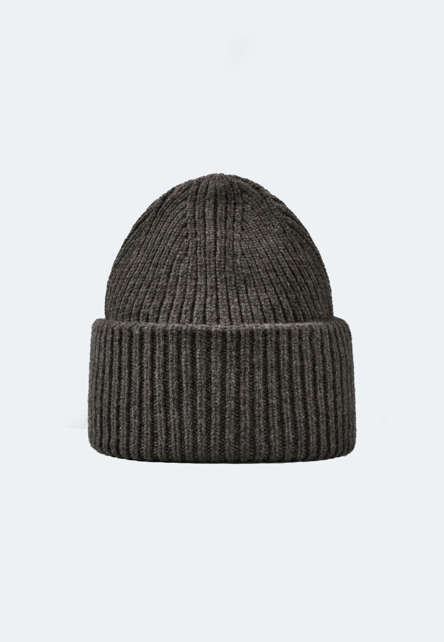 Merino wool beanie with high turn-up - Malo