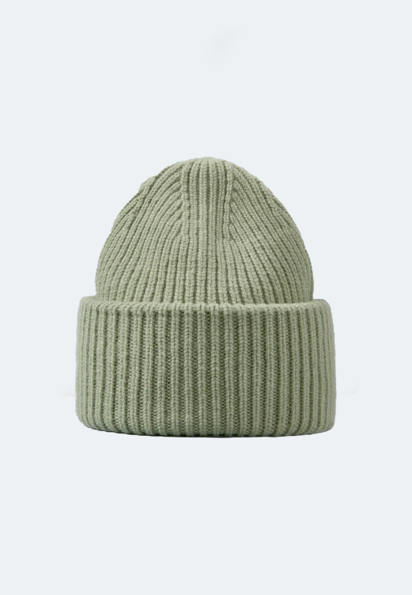 Merino wool beanie with high turn-up - Malo