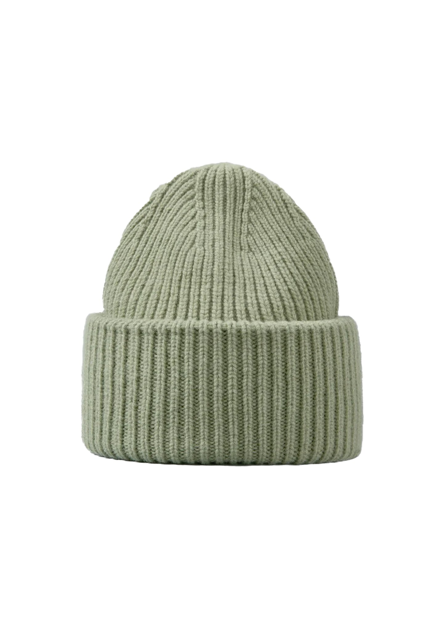 Merino wool beanie with high turn-up - Malo