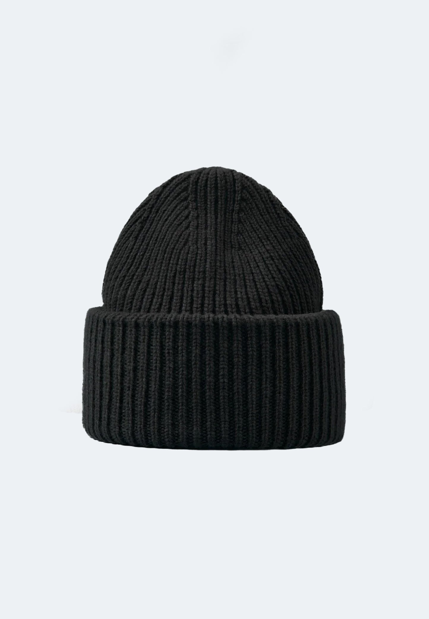 Merino wool beanie with high turn-up - Malo