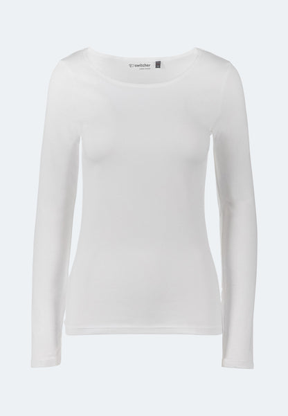 Switcher shirt Lady liliane color/1 blanc