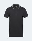 Contrast polo with elastane Ben