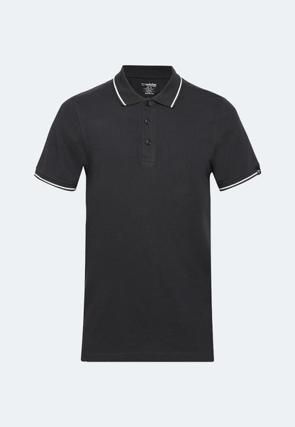 Switcher men's polo ben color/410 arsenic