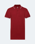 Contrast polo with elastane Ben
