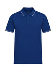 Contrast polo with elastane Ben