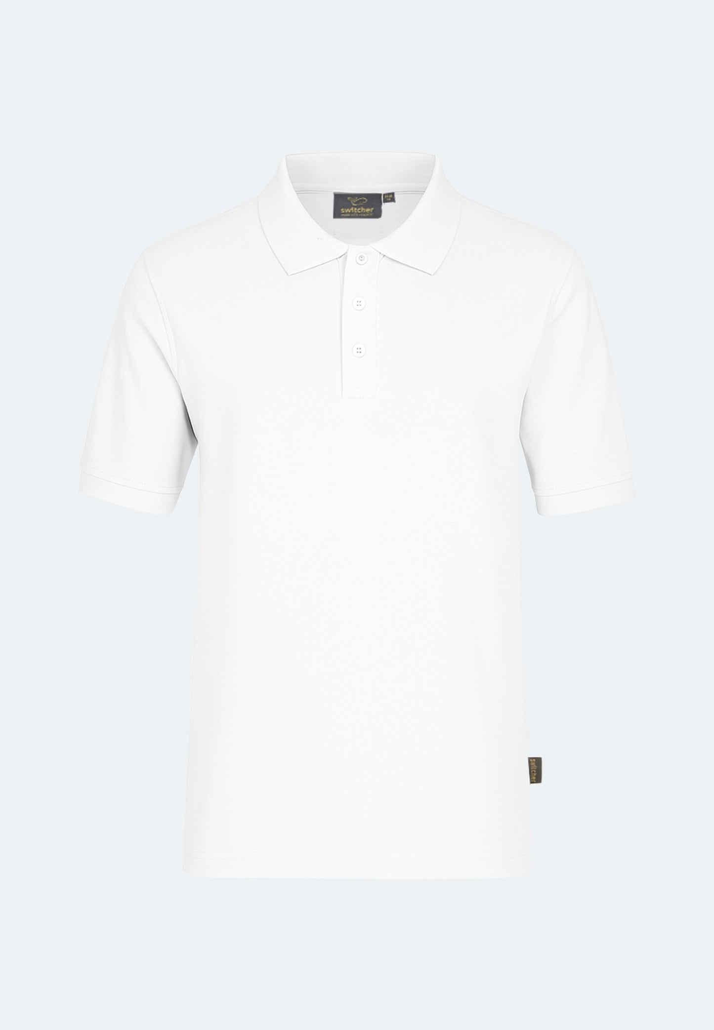 Switcher men's polo john color/1 blanc