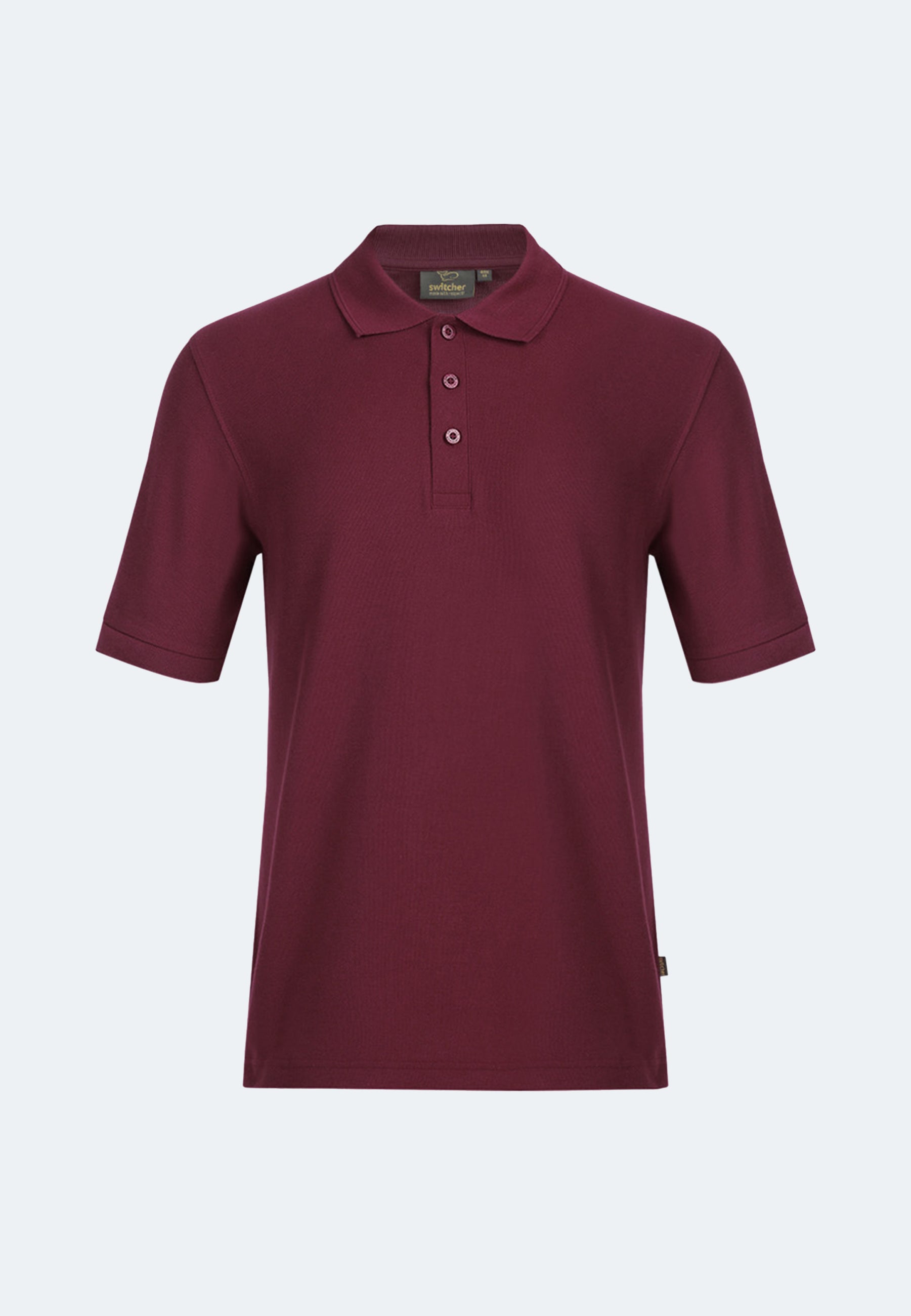 Switcher men's polo john color/burgundy