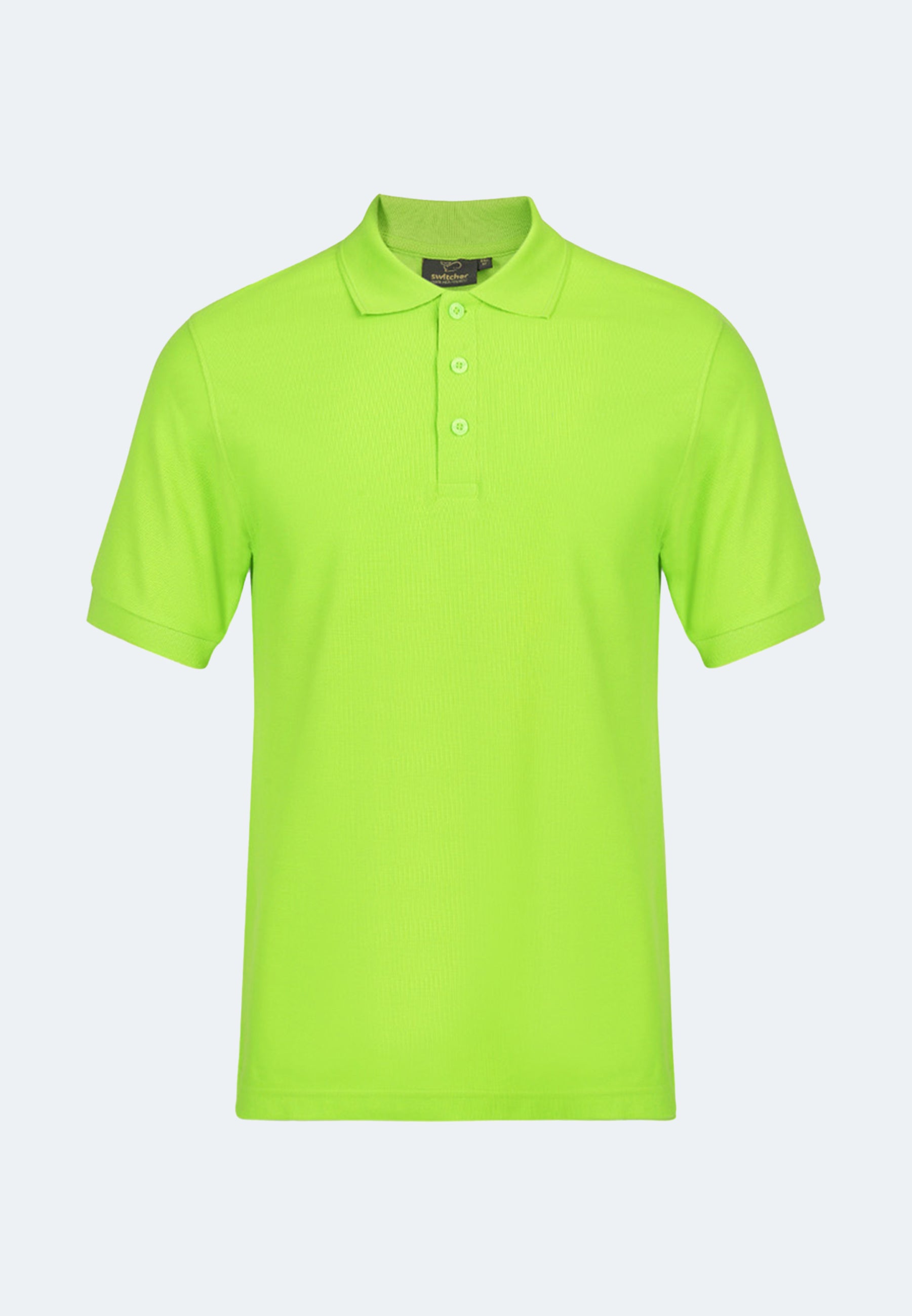 Switcher men's polo john color/lime