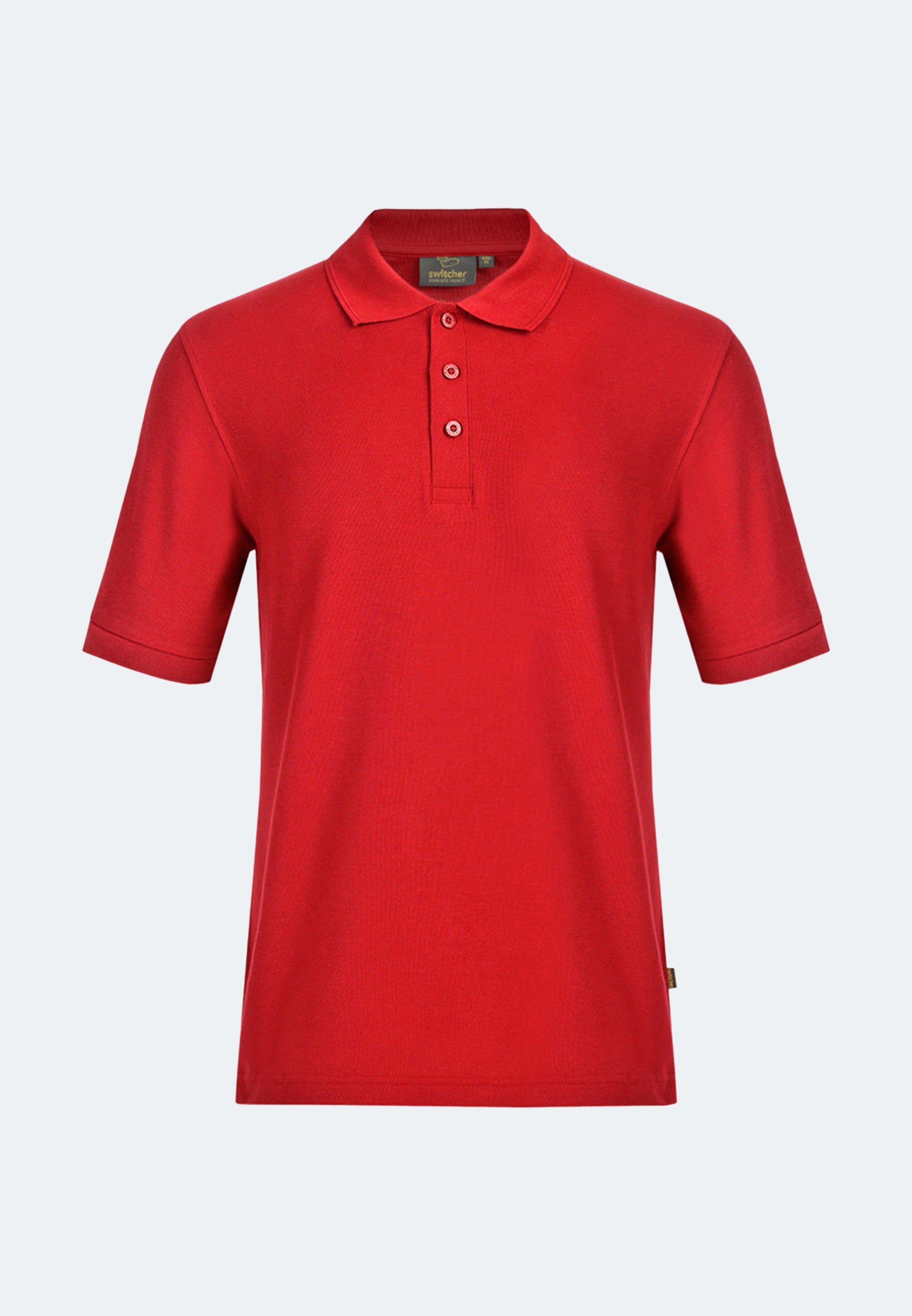 Switcher men's polo john color/rouge