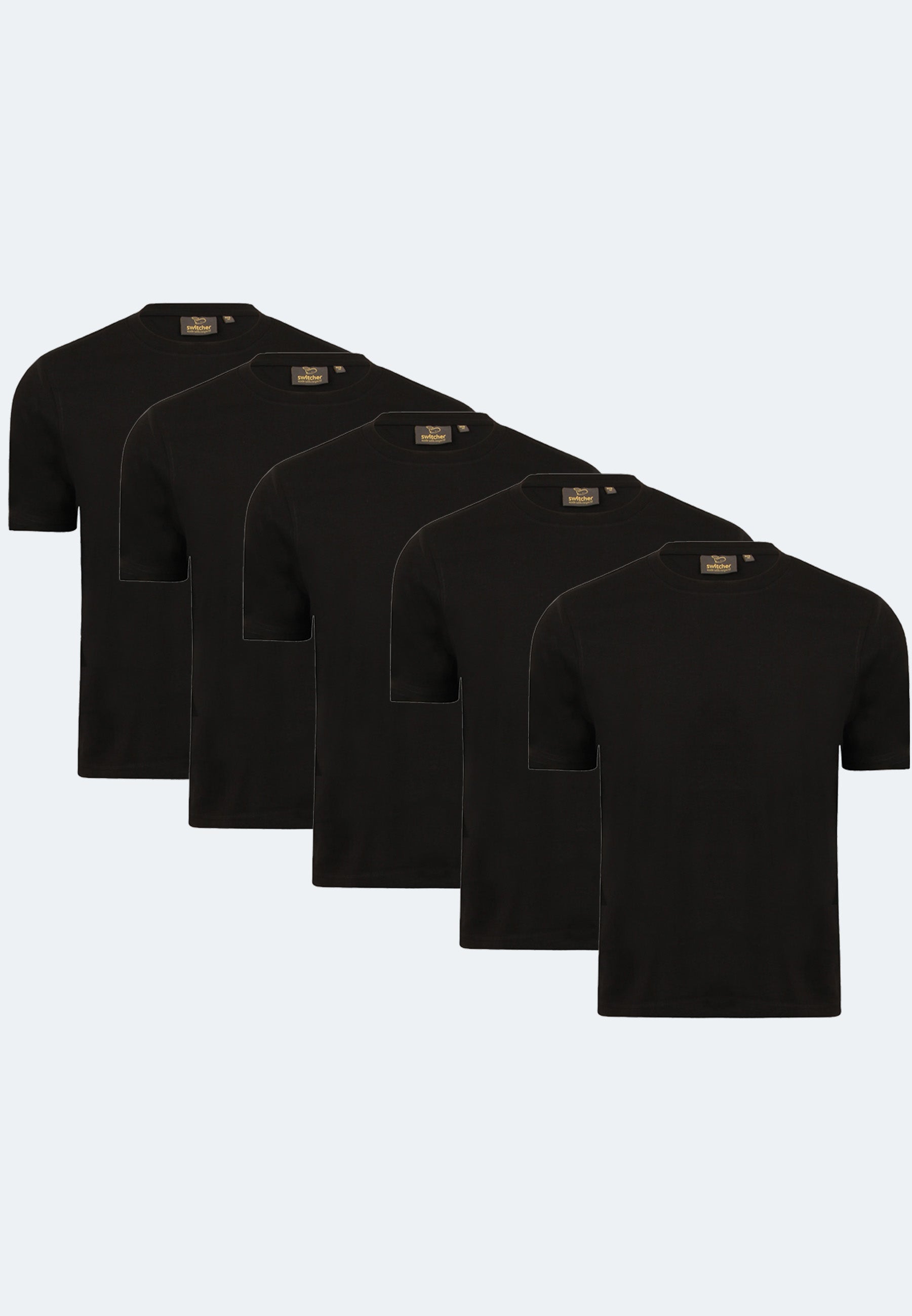Switcher unisex shirt bob II color/40 Noir