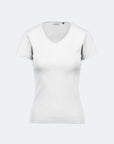 Ribbed T-shirt V-neck Efia